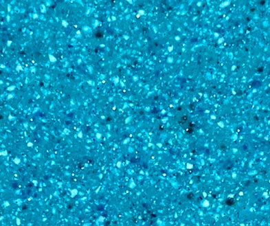 Sample_CoralBlue Coral Blue gelcoat surface color