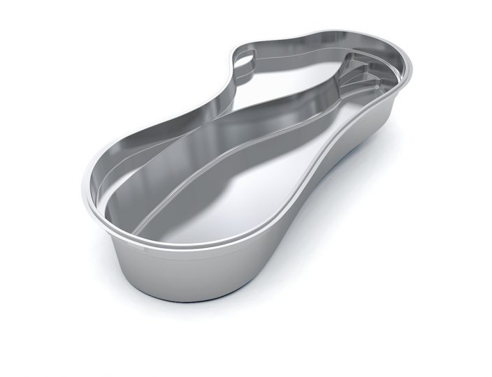 The Inspiration – fiberglass pool – Imagine Pools The Inspiration freeform fiberglass pool 3d model